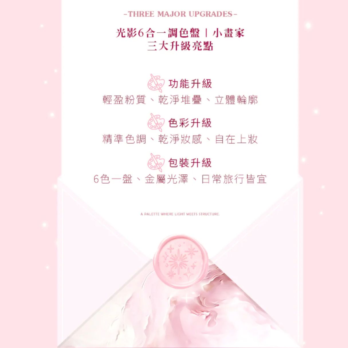 ✨新品✨A.M Fairyland 光影6合一調色盤｜小畫家【全網香港現貨】