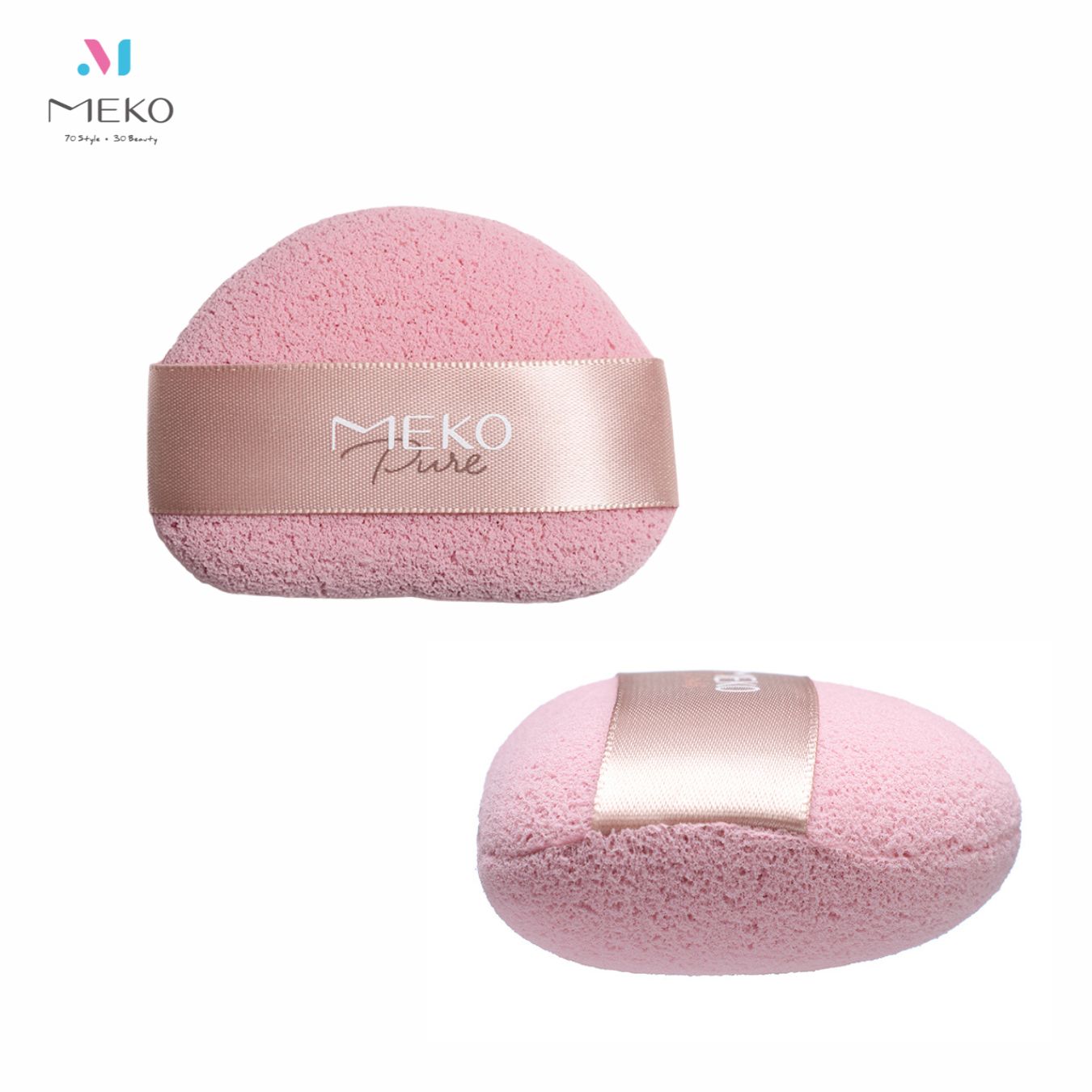 【蜜粉/腮紅兩用】 ✨新品✨MEKO 一拍即合 - 雲朵粉撲【全網香港現貨】