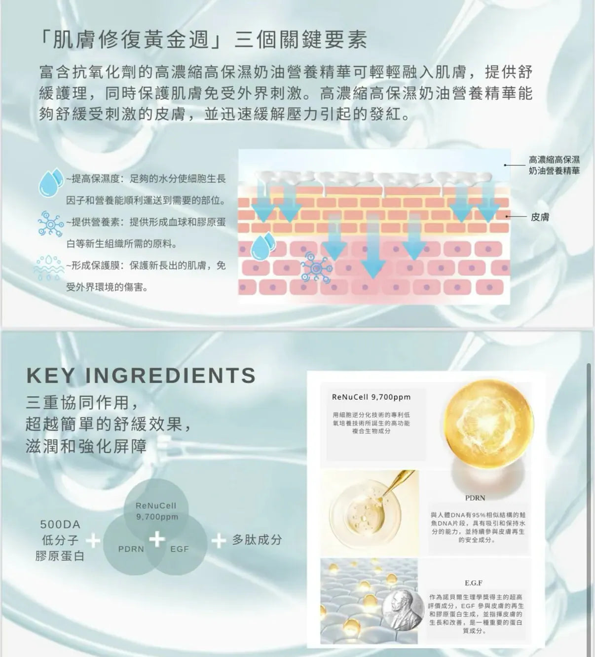 韓國醫美品牌✨Glowexa ReNuCell Energetic Mask RNC修復活肌膜（一盒7片）【全網香港現貨】高濃度乳液質地～適合：乾肌