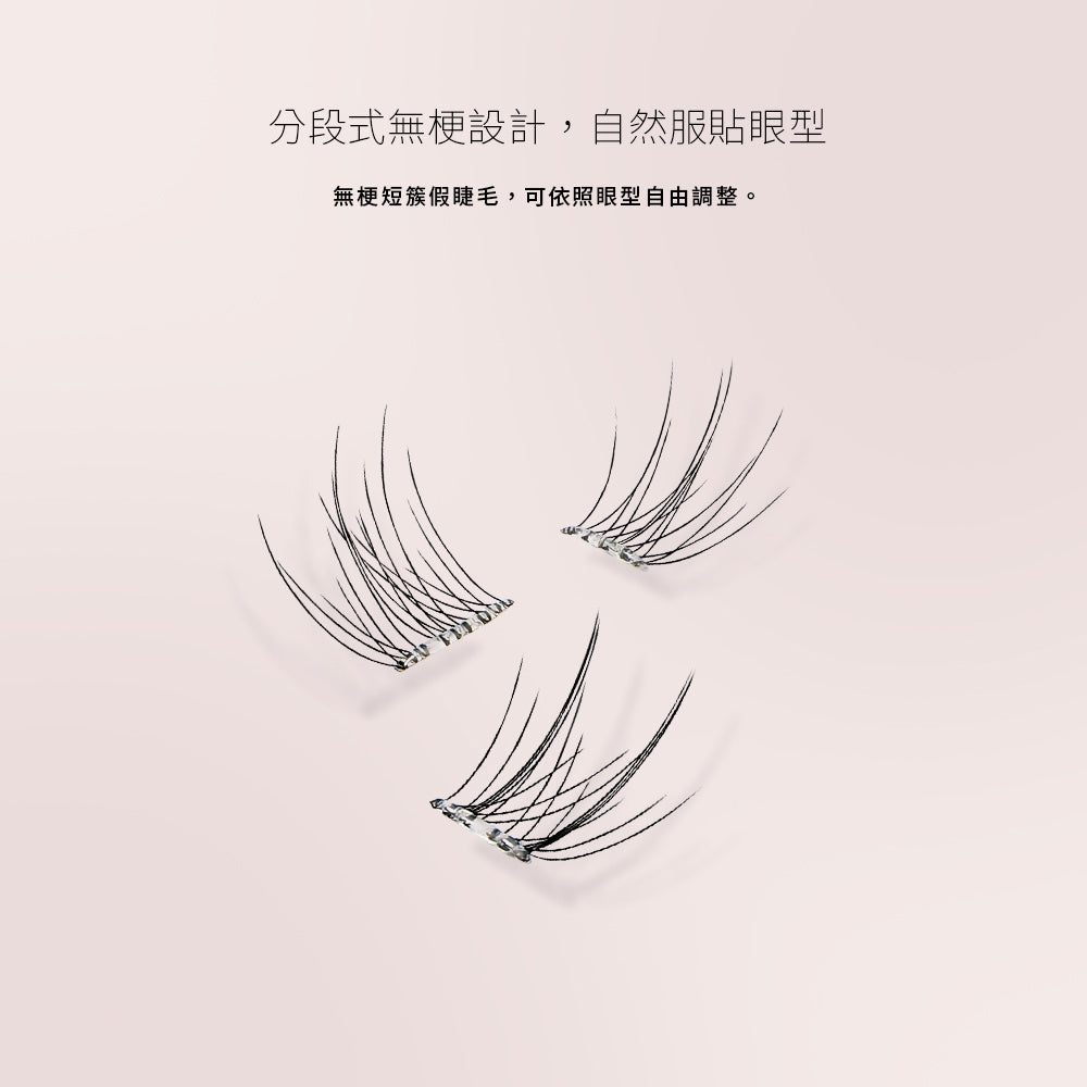🔥新品熱銷中🔥Solone 宛若天生免膠式假睫毛(3款可選)【全網香港現貨】超易用IG專區睇教學(不連夾仔）