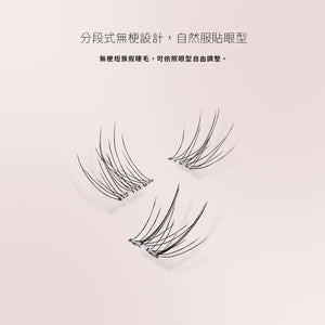🔥新品熱銷中🔥Solone 宛若天生免膠式假睫毛(3款可選)【全網香港現貨】超易用IG專區睇教學(不連夾仔）