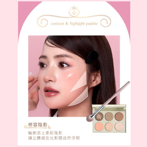 ✨新品✨A.M Fairyland 光影6合一調色盤｜小畫家【全網香港現貨】