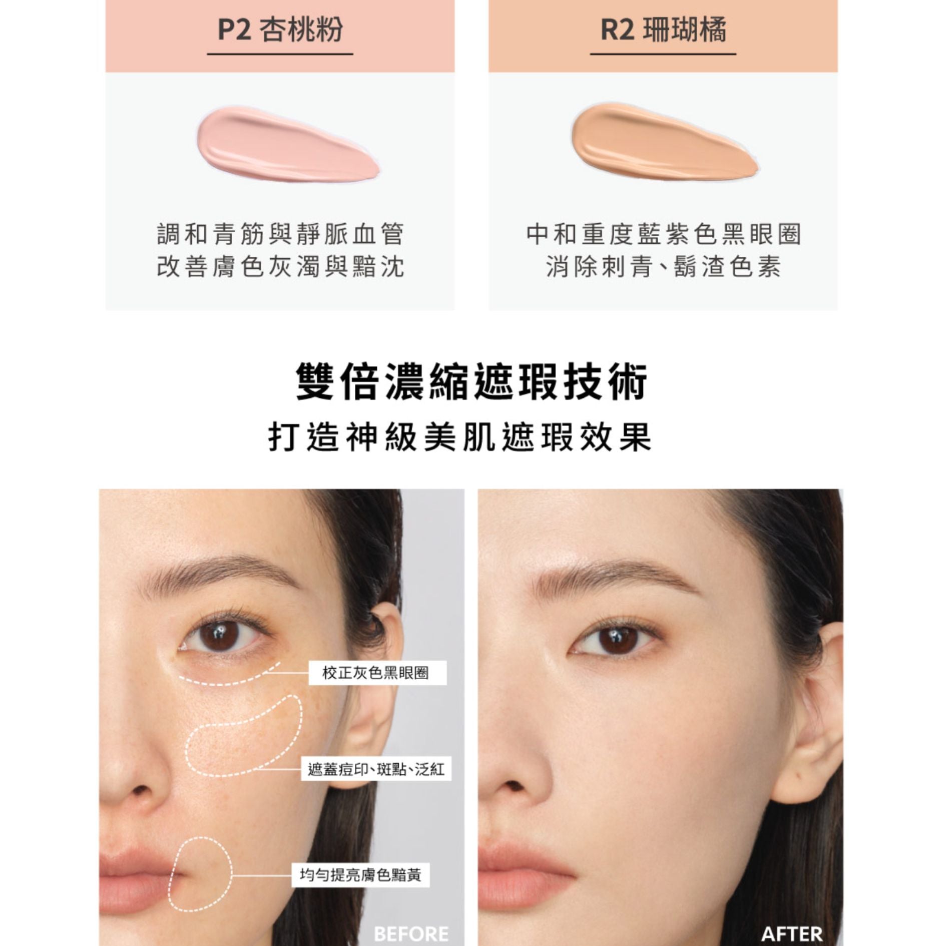 【 ✨2025全新升級✨ 】KAIBEAUTY裸妝肌密遮瑕膏 3.2ml【全網香港現貨】
