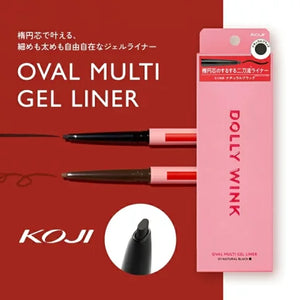 【全新完好無缺】KOJI KOJI DOLLY WINK OVAL MULTI GEL LINER 02 DEEP BROWN (0.10g) 1枝