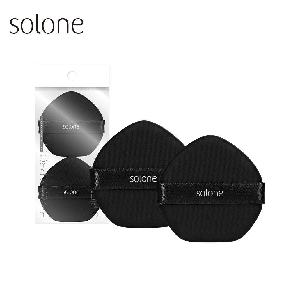 ✨新品✨Solone 極致裸肌氣墊粉撲 / 桃形(2入)【全網香港現貨】