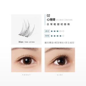 🔥新品熱銷中🔥Solone 宛若天生免膠式假睫毛(3款可選)【全網香港現貨】超易用IG專區睇教學(不連夾仔）
