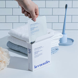 ✈️旅行裝✈️韓國Keenoniks Camo Cleansing Pad 卸妝去角質棉片（一盒10包共20片）【全網現貨】