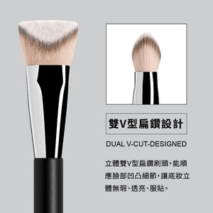 ✨新品✨【網站限定優惠組】KAIBEAUTY底妝組合- 大師訂製奇肌粉底+訂製塑顏粉底刷 #F05 【全網現貨】