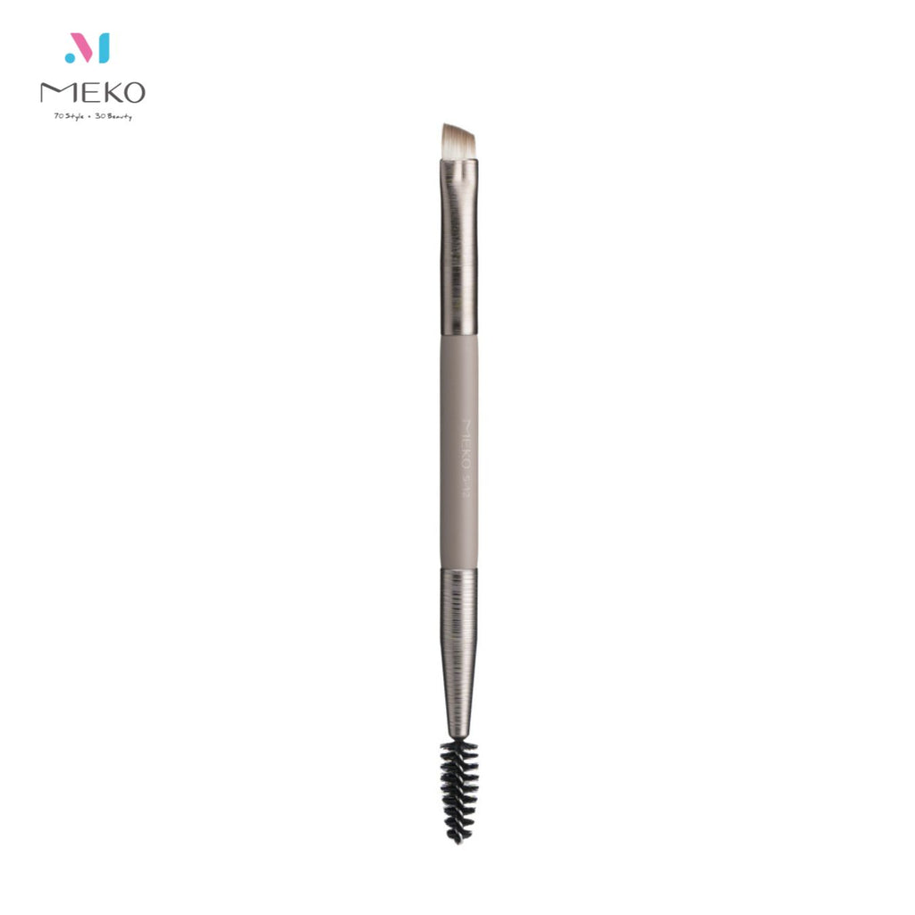 ✨新品✨MEKO 維納斯妝藝拉絲紋 - 雙頭眉睫刷-S12【全網香港現貨】