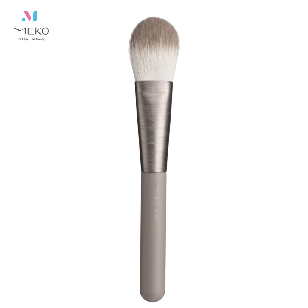 店主愛用❤️‍🔥 ✨新品✨MEKO維納斯妝藝拉絲紋 - 腮紅刷 S02【全網香港現貨】