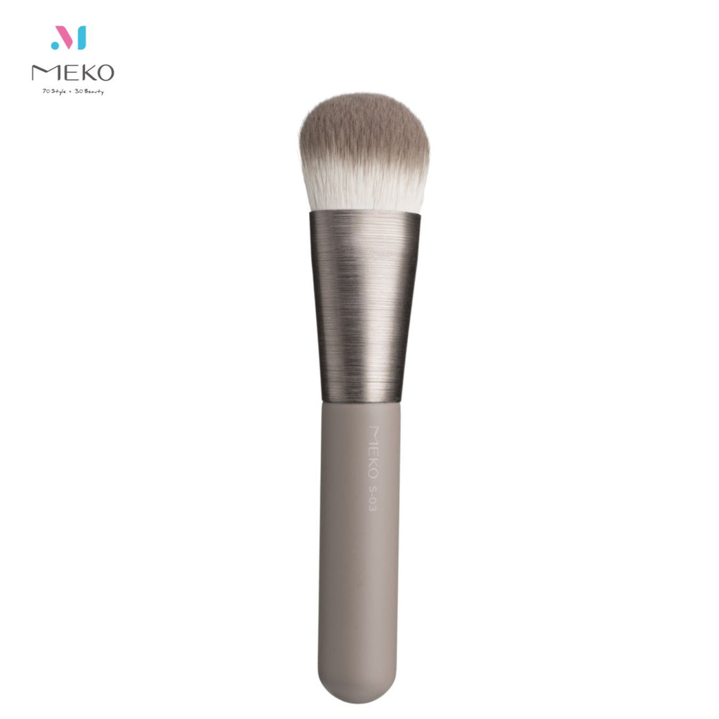 ✨新品✨MEKO維納斯妝藝拉絲紋 - 粉底刷S03【全網香港現貨】