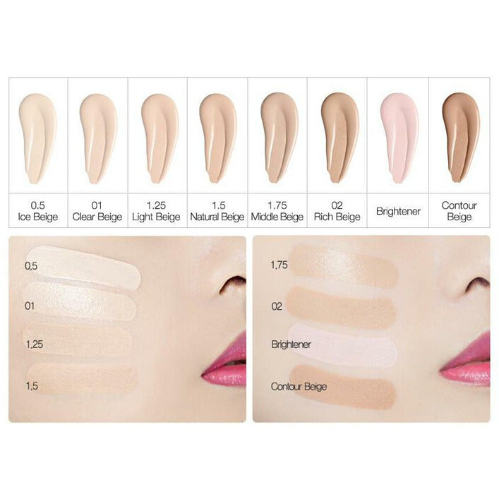 The Saem Cover Perfection Tip Concealer 絲滑防曬遮瑕液 SPF28 PA++（6色可選）【全網現貨】